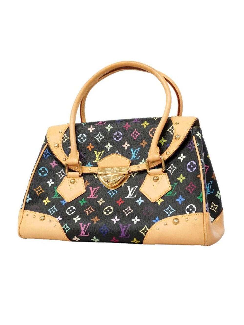 Louis Vuitton Handbag Monogram Multicolor Beverly GM Noir